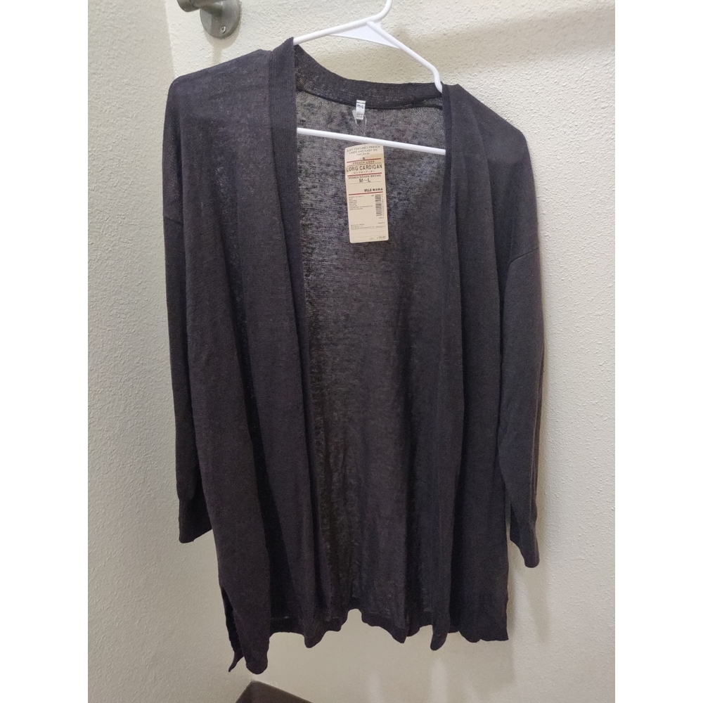 NEW Muji Cardigan